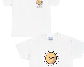 You Are My Sunshine T-Shirt | Cute Cartoon Sun Shirt | Positivity Gift | Happy Uplifting Tee for Her or Him | Feel-Good Keolix Top