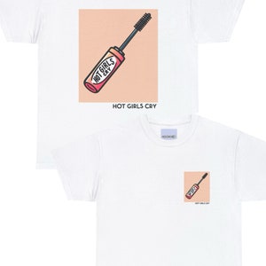 Y2K Baby Tee: Girls Don't Cry Graphic T-shirt - Feminist