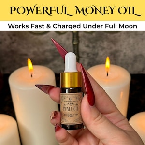 Money Oil, Witchcraft Oil, Advanced Magick Oil, Witchcraft Spells, Spell Oil, Protection, Candle Magic, Hoodoo, Witch Love Oils, Conjure Oil