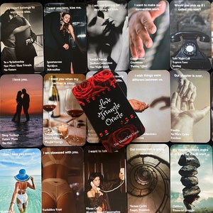 Love Tarot Oracle Deck Situations Oracle Card Relationship Love Messages Oracle Deck Confessions Oracle Cards Love Triangle Oracle Love Card