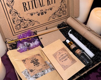 Beginner Witchcraft Ritual Kit: Reinigung, Heilung, Intention Setting
