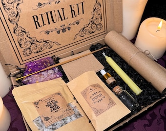 Beginner Confidence Witchcraft Ritual Kit: Vertrauen, Liebe, Heilung, Reinigung