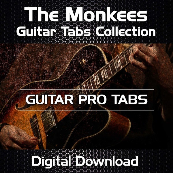 The Monkees Rock Guitar Tabs Tablature Lessons Software - Guitar Pro