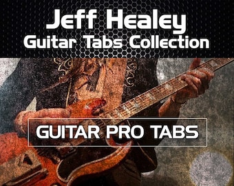 Jeff Healey Rock  Blues Jazz Guitar Tabs Tablature Lessons Software - Guitar Pro