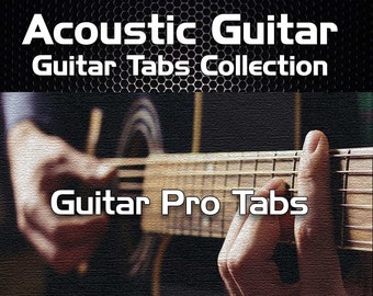 Acoustic Guitar Collection Tabs Tablature Lessons - Guitar Pro