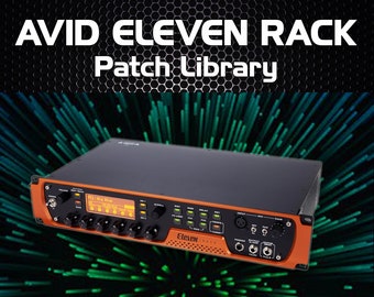 AVID Elelven Rack Tone Patch Library - Over 2000 Patch Guitar Effects