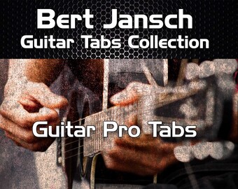 Bert Jansch Folk Guitar Tabs Tablature Lessons Software - Guitar Pro