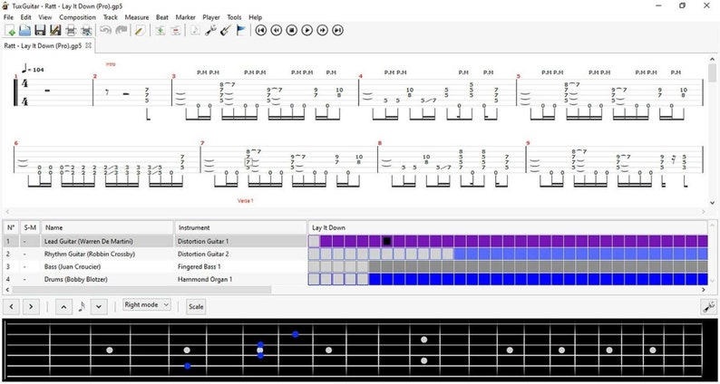 Deep Purple guitar tabs. Quickly learn your favourite artist guitar pieces with these interactive rock tabs collection for beginner to intermediate. Fun and easy to learn.