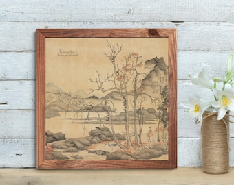 Arte mural de Lao Tzu Tao, cita del taoísmo, póster del taoísmo, pintura taoísta, Tao Te Ching, sabiduría china antigua, meditación taoísta, Dao, descarga digital