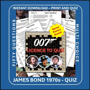 James Bond Quiz - Die 1970er Jahre haben unseren britischen Spion in eine größere, mutigere Ära geführt, mit mehr Selbstvertrauen auf Spionageebene