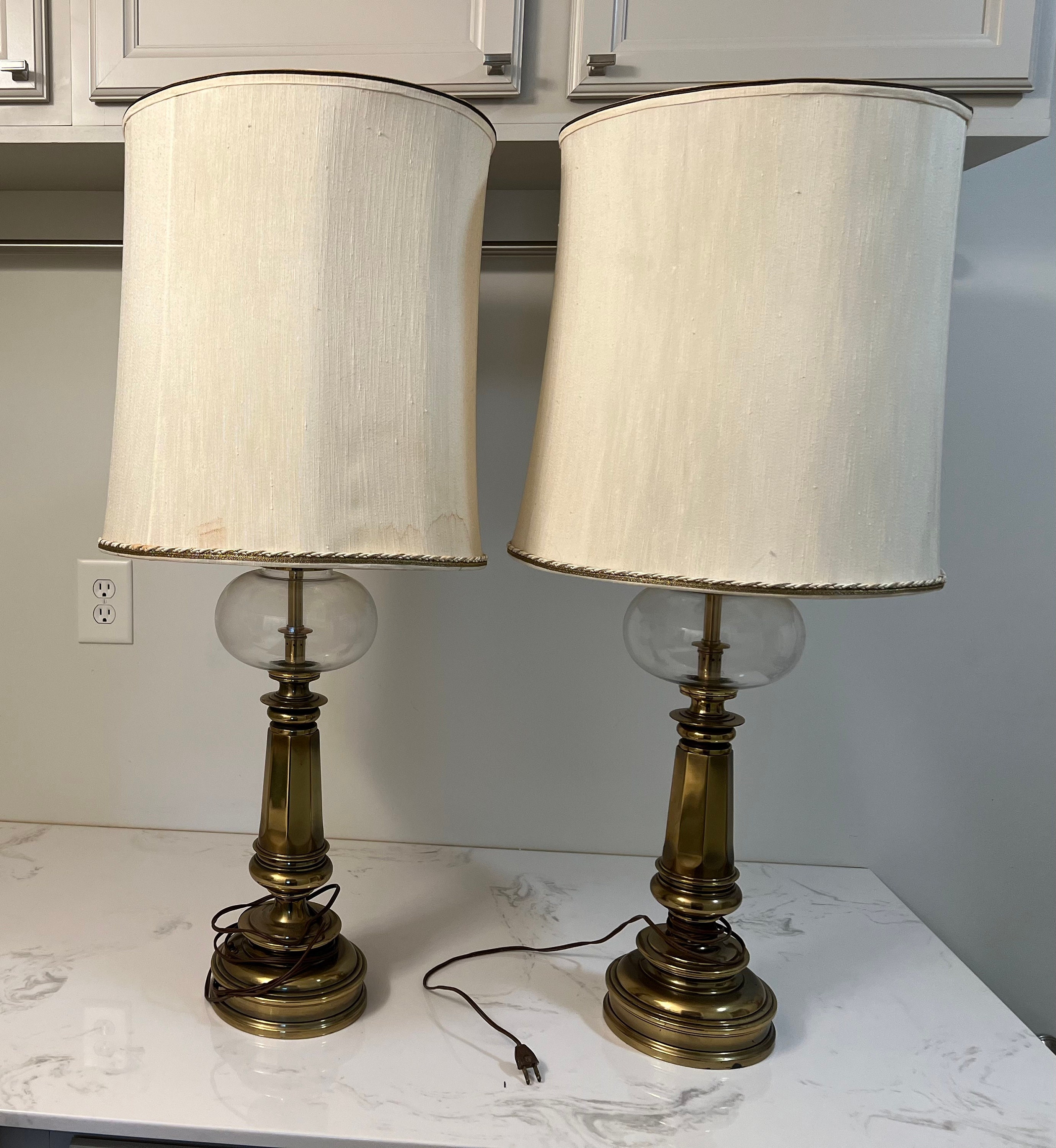 White Stiffel Torchiere Glass Shade 15W Lamp Shade Pro, 45 OFF