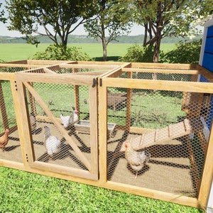 chicken run plans, chicken run, Chicken Coop Run Building Plans, DIY Chicken Run Plans, Chicken Coop Plans, chicken, chicken coop, DIY plans image 3