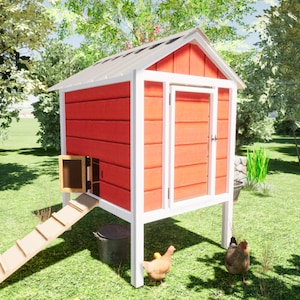 Chicken Coop Plans, Chicken Coop, Coop Chickens, DIY Plans, DIY Chicken Coop, Easy Chicken Coop Plans, Easy Plans, Walk In Chicken Coop,  01