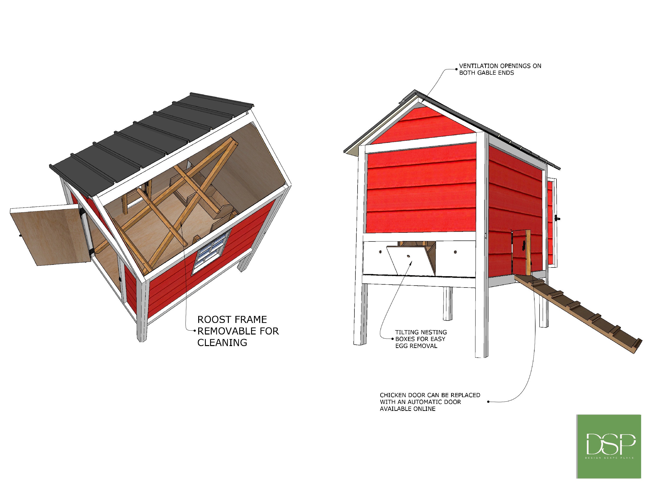 Chicken Coop Plans Chicken Coop Coop Chickens DIY Plans Etsy