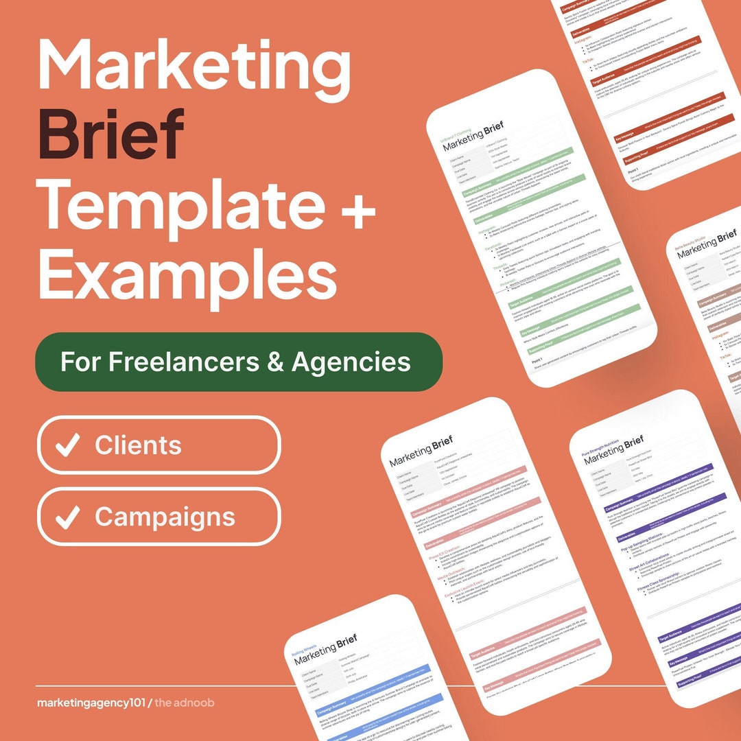 Marketing Campaign Brief Template With Examples Google Docs Campaign Marketing Campaign Brief Template With Examples Google Docs Campaign
