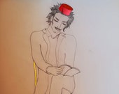 The Storyteller / Hakawati: Fine art print on acid-free paper