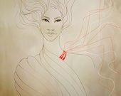 The Necklace: Fine art print on acid-free paper, limited edition