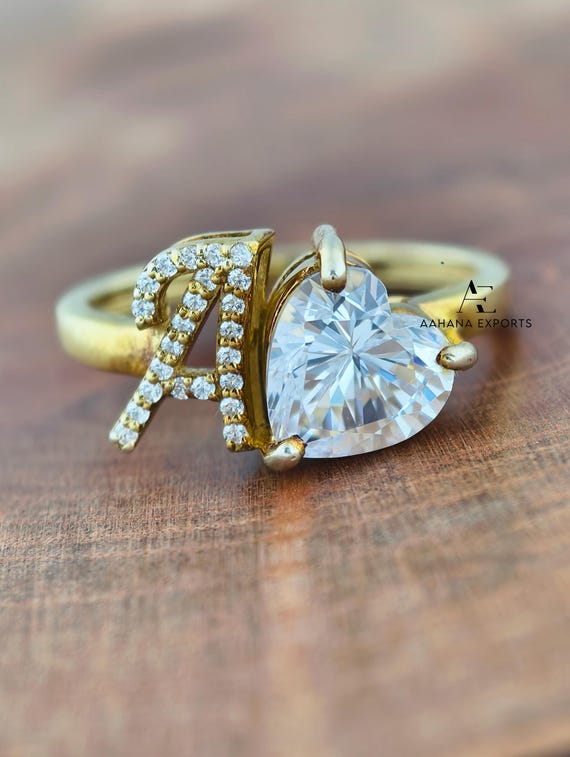 2 Carat Heart cut Diamond Ring | Lab Grown | Proposal Ring | Anniversary Ring | Engagement Ring | Wedding ring for her