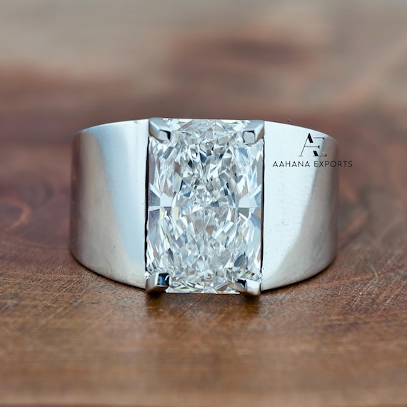 5 Carat Radiant Diamond Ring | Lab Grown | Proposal Ring | Anniversary Ring | Engagement Ring | Wedding ring for her