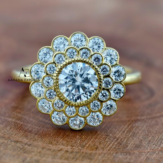 1 Carat Round Diamond  Ring Lab Grown | Proposal Ring | Anniversary Ring | Engagement Ring | Wedding ring for her