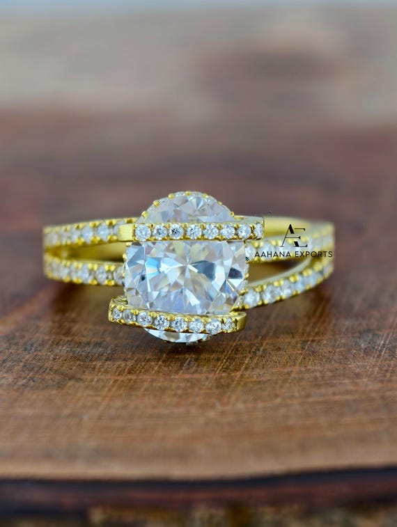 2 Carat Oval Diamond Ring | Lab Grown | Proposal Ring | Anniversary Ring | Engagement Ring | Wedding ring for her