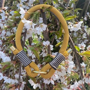 The Aurelia Rope Collar  l  House Collar  l  Tag Collar  l  Handmade