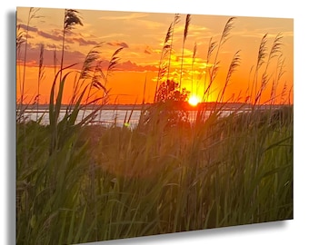 Green Island State Park Sunset Photo: Coastal Fishing Pier Art