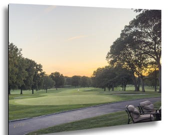 Muttontown Club Golf Course Sunset Photography | Long Island Golf Wall Art |