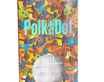 100 Polka Dot Chocolate Bar Molds with Polka Dot Imprint (Real)