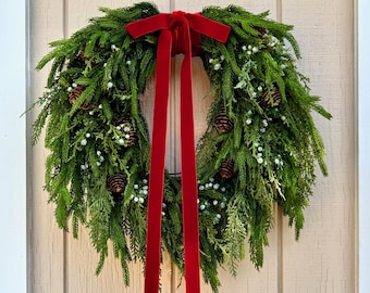 Winter Fir Wreaths
