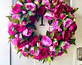 Peony Wreaths