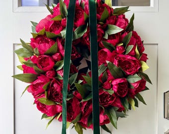 Peony Wreaths