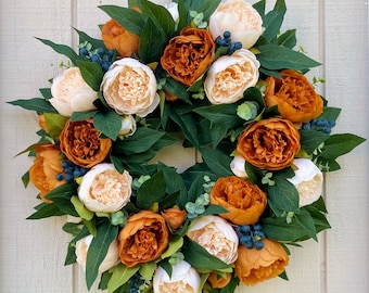 Peony Wreaths