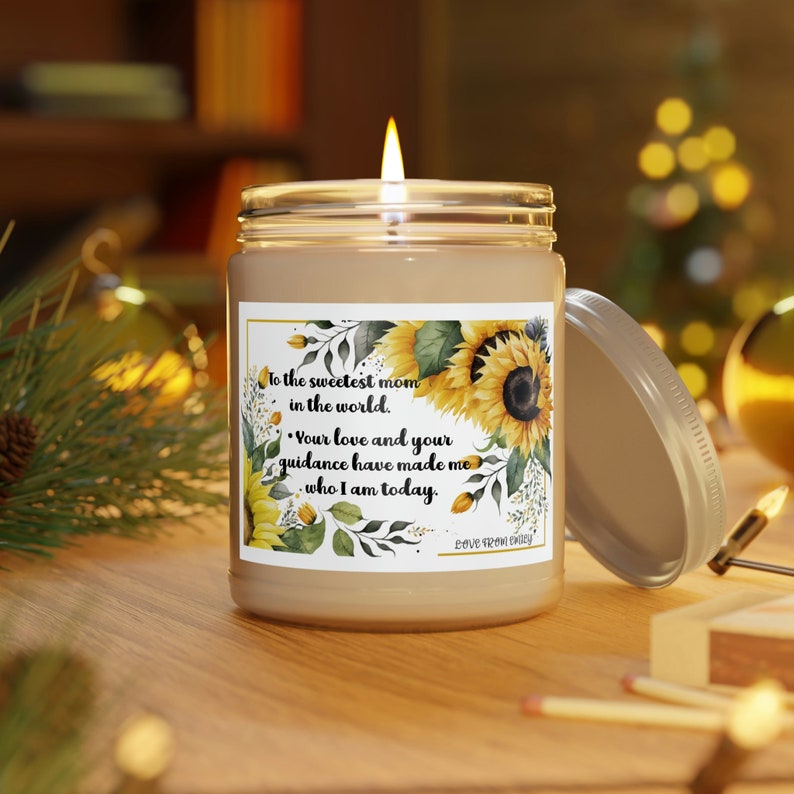 Personalized Candle Mother's Day Candle Praise Candle Etsy