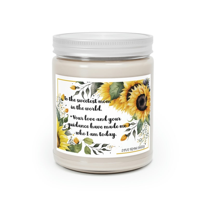 Personalized Candle Mother's Day Candle Praise Candle Etsy