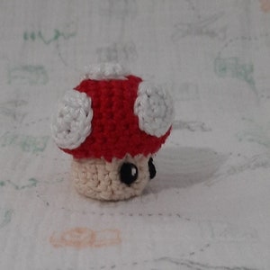 Mushroom Keychain Inspired by Super Mario - Etsy