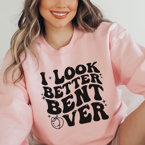 Sembro una felpa piegata migliore / Felpa comoda / Felpa estetica / Felpa divertente / Trendy Crewneck /