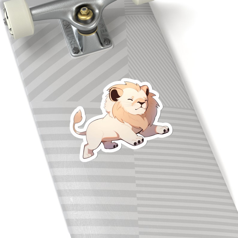 Cute Adorable Lion Stickers, Kawaii Stickers, Cute Animal Stickers ...