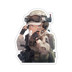 Anime Waifu Military series - Polish GROM, military morale patch