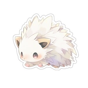 Cute Adorable Porcupine Stickers, Kawaii Stickers, Cute Animal Stickers | Planner Sticker | Laptop Sticker | Personal Use | Gift