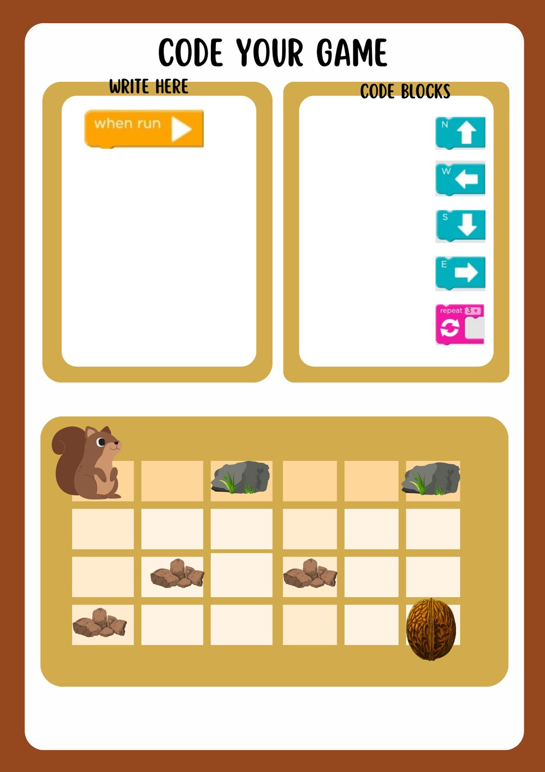 Coding for Kidscoding Printables Children - Etsy