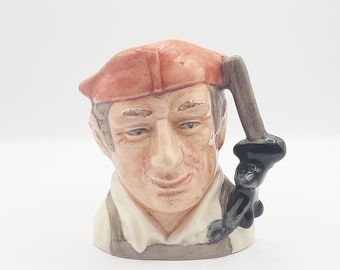 Royal Doulton Character Jug  from Williamsburg Blacksmith 1962  D6585 Miniature Toby Jug: A Tribute to Americana