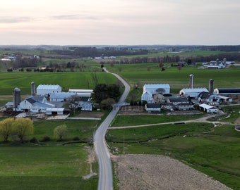 Lancaster County Amish Farm Digitaldruck