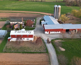 Amish Farm in der Grafschaft