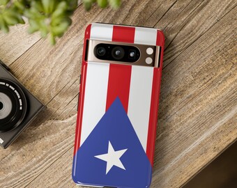 Puerto Rico Tough Phone Case – Boricua Flag Cover for iPhone 17, Samsung S26 & Pixel