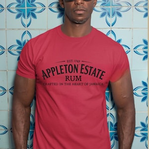 Camiseta Appleton Rum – Herança Jamaicana, Vestuário Caribenho