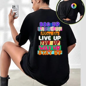 Caribbean Phrases T-Shirt: Island Vibes Reggae Tee