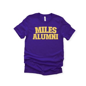 Miles College - Personalized Family Unisex Jersey Short Sleeve Tee - Mom, Dad, Aunt, Uncle, Grandma, Grandpa Shirt - Miles Law School