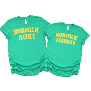 Norfolk State University - Personalized Family Unisex Jersey Short Sleeve Tee - Mom, Dad, Aunt, Uncle, Grandma, Grandpa Shirt - Homecoming