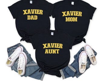 Xavier Universität von Louisiana - XULA -Personalisierte Familie Unisex Jersey Kurzarm-T-Shirt - Mann, Mutter, Vater, Tante, Oma, Opa Shirt